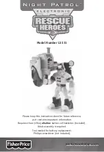 Preview for 1 page of Fisher-Price Rescue Heroes Night Patrol L5111 Manual