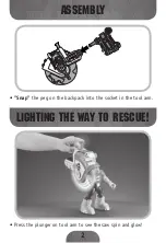 Preview for 2 page of Fisher-Price Rescue Heroes Night Patrol L5111 Manual