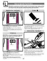 Preview for 31 page of Fisher-Price RIDE-ON 74287 Assembly And Owner'S Manual