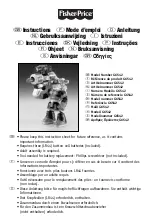 Предварительный просмотр 1 страницы Fisher-Price ROCK MINER G6539 Instructions Manual