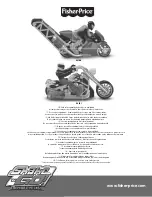 Fisher-Price Shake N GO! MOTORCYCLES K6100 Quick Start Manual preview