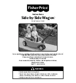 Preview for 1 page of Fisher-Price Side-by-Side Wagon Instructions Manual