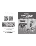 Предварительный просмотр 1 страницы Fisher-Price Smart Cycle Racer DC Super Friends T6347 Instruction Sheet