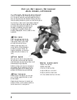 Preview for 2 page of Fisher-Price SMARTCYCLE RACER T3857 Owner'S Manual