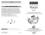 Preview for 1 page of Fisher-Price Sparkling Symphony Trumpet Instructions