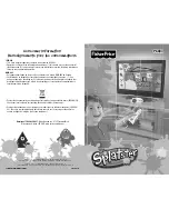 Предварительный просмотр 1 страницы Fisher-Price Splatster P6843 Instruction Sheet