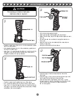 Предварительный просмотр 3 страницы Fisher-Price Starlit Stage Instructions Manual