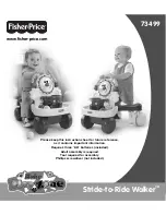 Fisher-Price STRIDE-TO-RIDE WALKER 73499 Instruction Sheet preview