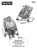 Fisher-Price T4201 Instructions Manual preview