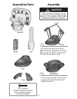 Preview for 2 page of Fisher-Price T4654 Instructions Manual