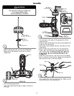 Предварительный просмотр 3 страницы Fisher-Price T8822 Instruction Sheet