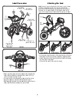 Предварительный просмотр 6 страницы Fisher-Price T8822 Instruction Sheet