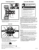 Предварительный просмотр 8 страницы Fisher-Price T8822 Instruction Sheet