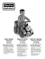 Fisher-Price Thomas the Tank Engine & Friends T5169 Owner'S Manual With Assembly Instructions preview