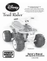 Предварительный просмотр 1 страницы Fisher-Price TRAIL RAIDER R1502 Owner'S Manual & Assembly Instructions