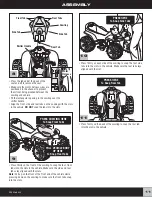 Предварительный просмотр 11 страницы Fisher-Price TRAIL RAIDER R1502 Owner'S Manual & Assembly Instructions