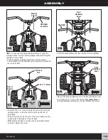 Предварительный просмотр 13 страницы Fisher-Price TRAIL RAIDER R1502 Owner'S Manual & Assembly Instructions