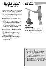 Preview for 6 page of Fisher-Price Triple Hit L5803 Quick Start Manual