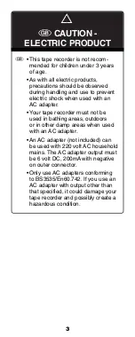 Preview for 3 page of Fisher-Price Tuff Stuff B0334 Instruction Sheet