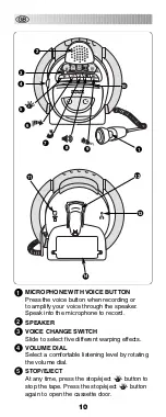 Предварительный просмотр 10 страницы Fisher-Price Tuff Stuff B0334 Instruction Sheet