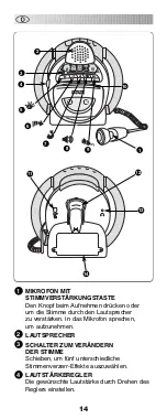 Предварительный просмотр 14 страницы Fisher-Price Tuff Stuff B0334 Instruction Sheet