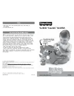 Fisher-Price Tumblin' Sounds Goldfish H7062 Instruction Sheet preview