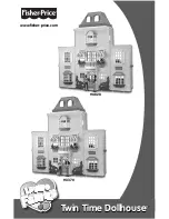 Fisher-Price Twin Time Dollhouse H3370 User Manual preview