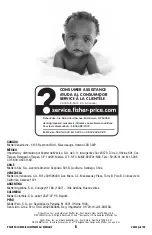 Preview for 6 page of Fisher-Price V3392 Manual