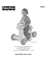 Fisher-Price V7505 Instruction Sheet preview