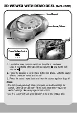 Предварительный просмотр 2 страницы Fisher-Price View-Master SUPER SOUNDS H4159 Instruction Sheet