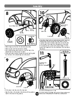 Preview for 13 page of Fisher-Price VOLKSWAGEN 73510 Owner'S Manual & Assembly Instructions