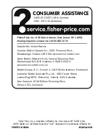 Preview for 6 page of Fisher-Price W0429 Instructions Manual