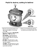 Preview for 3 page of Fisher-Price W2242 Quick Start Manual