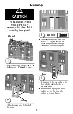 Preview for 2 page of Fisher-Price W5636 Instruction Sheet