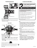 Preview for 8 page of Fisher-Price W6138 Instructions Manual