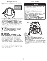 Preview for 6 page of Fisher-Price W9497 Instructions Manual