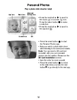 Предварительный просмотр 12 страницы Fisher-Price W9894 Instructions Manual