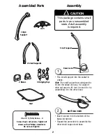 Preview for 2 page of Fisher-Price W9898 Instructions Manual