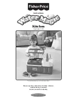 Preview for 1 page of Fisher-Price Water Magic Kitchen 72723 Instructions