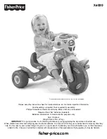 Preview for 1 page of Fisher-Price X6020 Instructions Manual