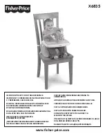 Fisher-Price X6835 Manual preview