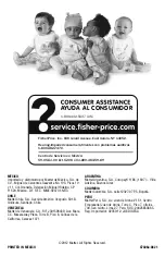 Preview for 8 page of Fisher-Price X7306 Quick Start Manual