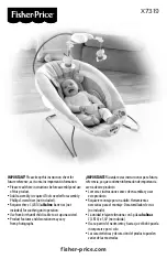 Fisher-Price X7319 Manual preview