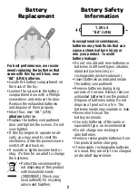 Preview for 2 page of Fisher-Price Y3625 Instruction Sheet