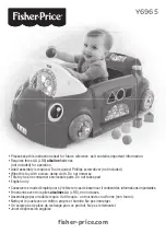 Preview for 1 page of Fisher-Price Y6965 Instruction Sheet