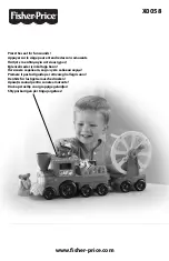 Fisher-Price Zoo Talkers Animal Sounds Zoo Train Instructions Manual preview