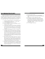 Preview for 8 page of Fisher Research Labs 1280-X Aquanaut Operating Manual