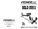 Preview for 1 page of Fisher Research Labs Gold Bug-2 Operating Manual