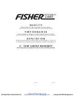 Preview for 8 page of Fisher Research Labs M-97 Operating Manual