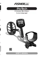 Fisher Research Labs PRO-TECH User Manual preview